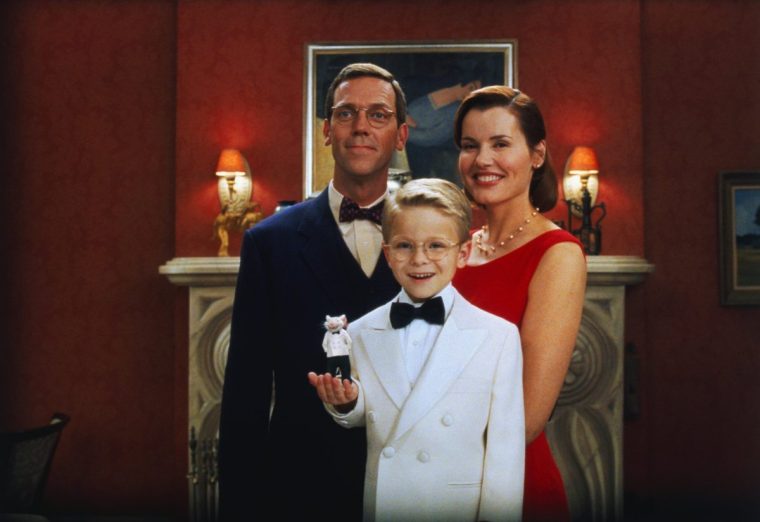 Stuart Little Unit Stills JPEG Hugh Laurie Jonathan Lipnicki Geena Davis Michael J Fox ?? Original Motion Picture: ?? 1999 Global Entertainment Productions GmbH & Co. Medien KG and SPE German Finance Co. Inc. All Rights Reserved. pxl.sky.com