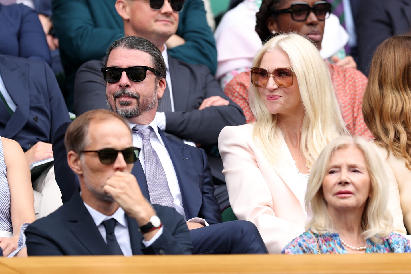 The Foo Fighters frontman Dave Grohl and wife Jordyn Grohl