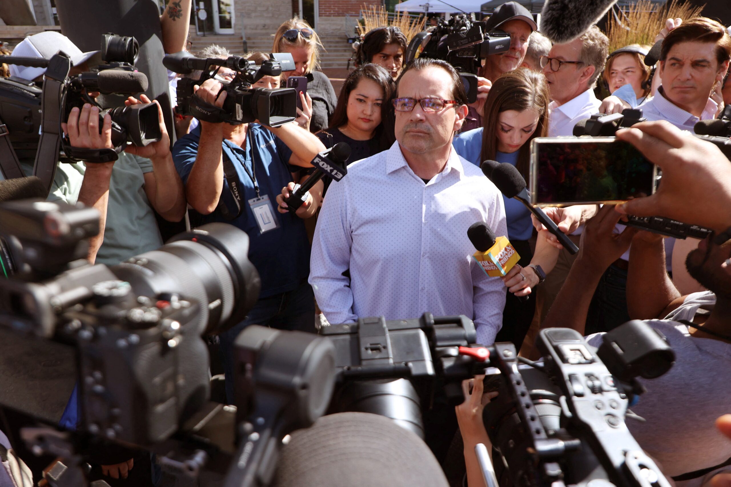 Kaylee’s father, Steve Goncalves, who opposed the plea and pushed for a trial, spoke outside court on Wednesday