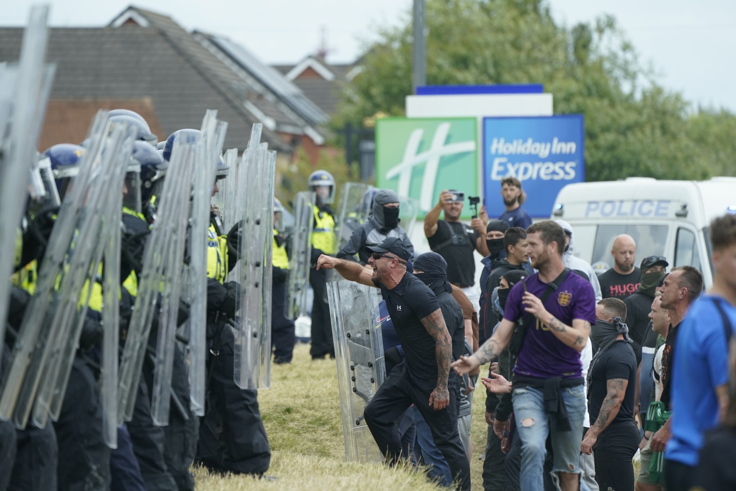 Widespread rioting followed the Southport murders in the summer of 2024 (PA)