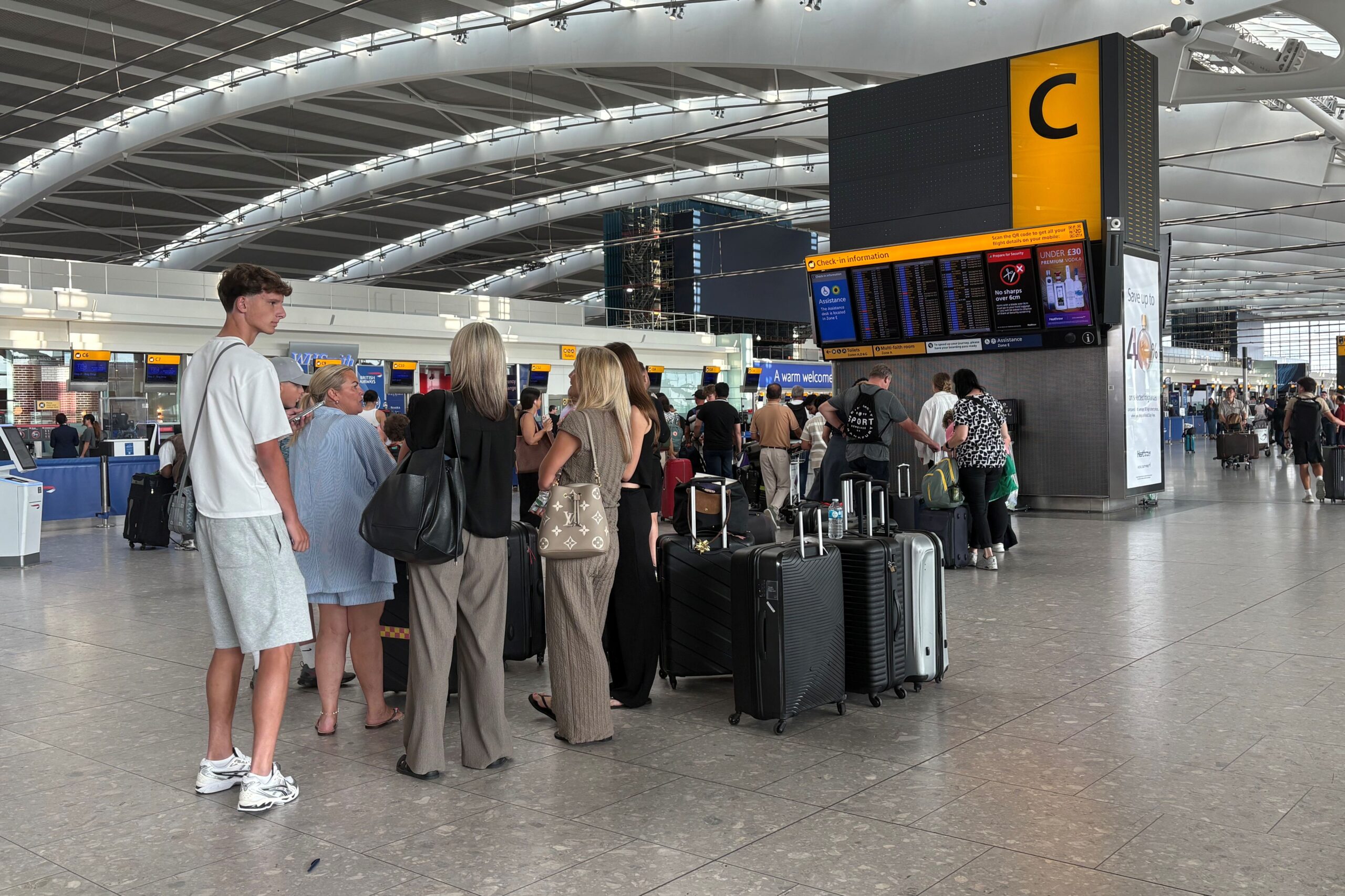 Thousands of passengers were affected after an ATC glitch on Wednesday afternoon