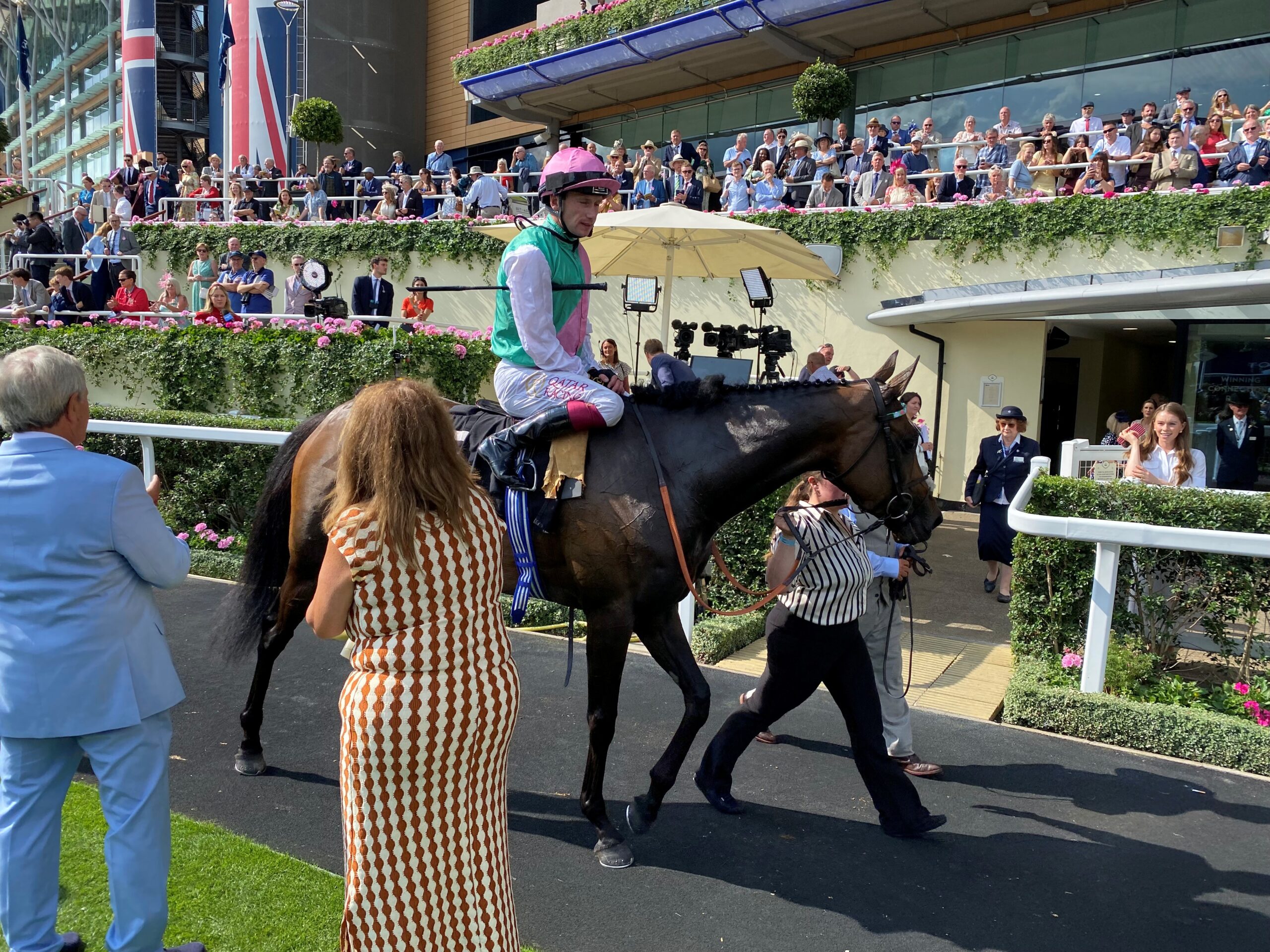 Kalpana went down fighting at Ascot