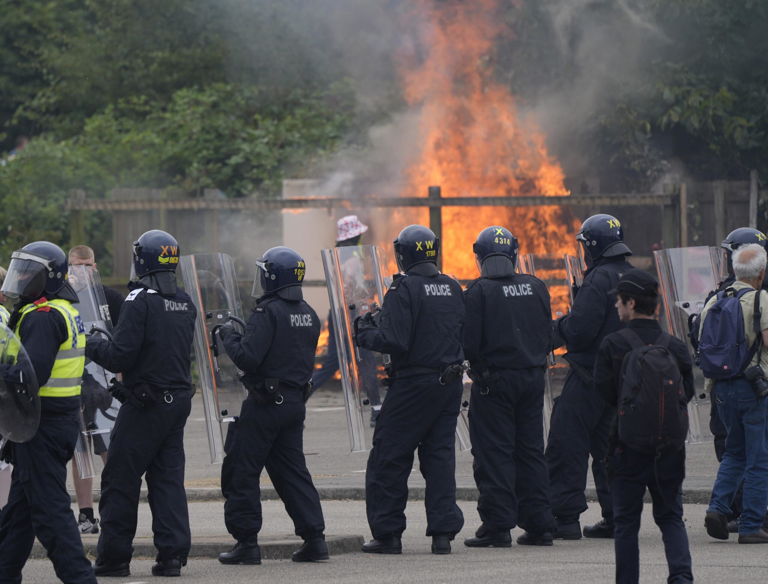 Riots broke out across the country last summer after misinformation spread over the suspect in the Southport attack