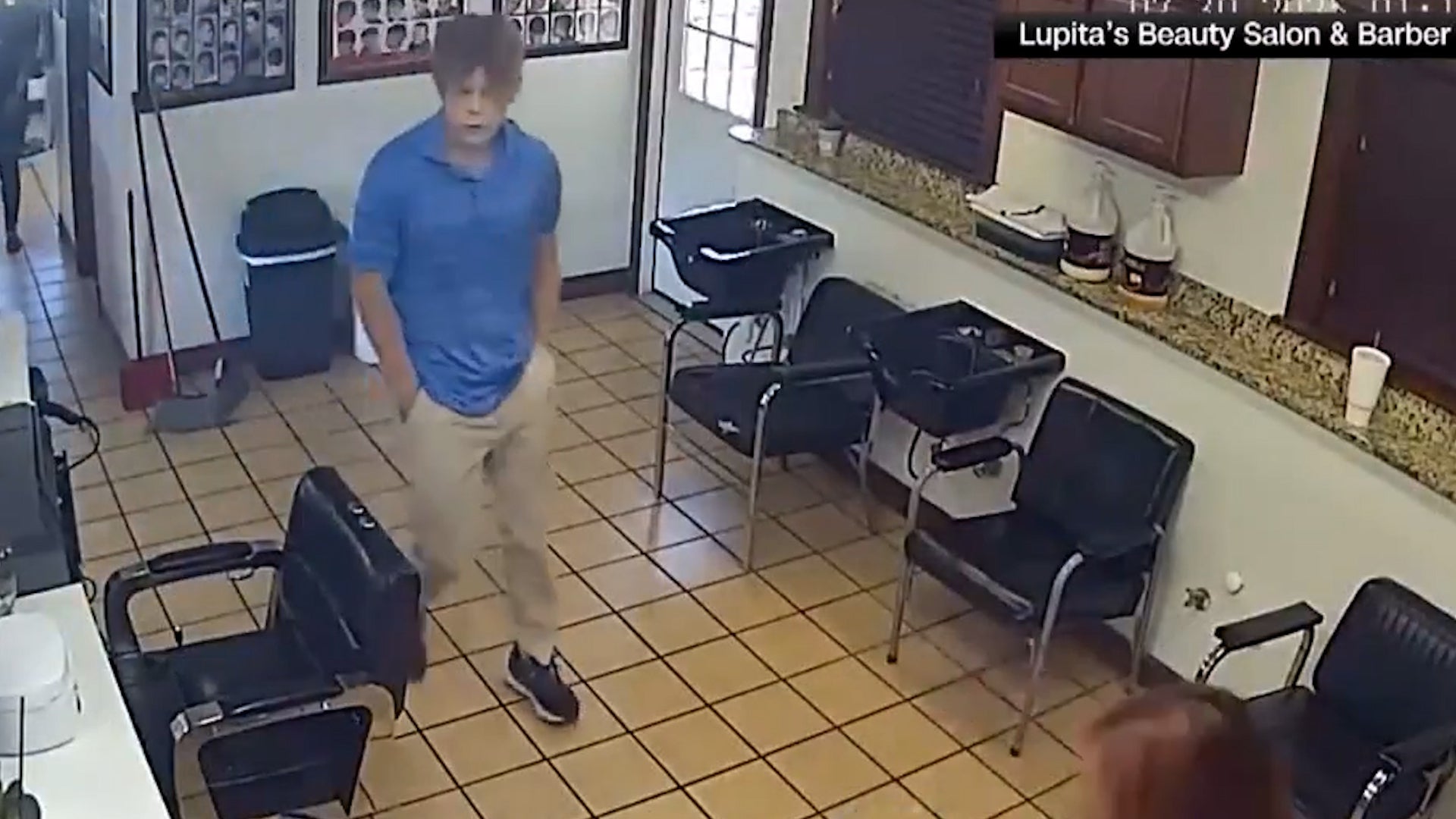 McGann was arrested at Lupitaâs Beauty Salon and Barber Shop in Springdale while getting his hair cut