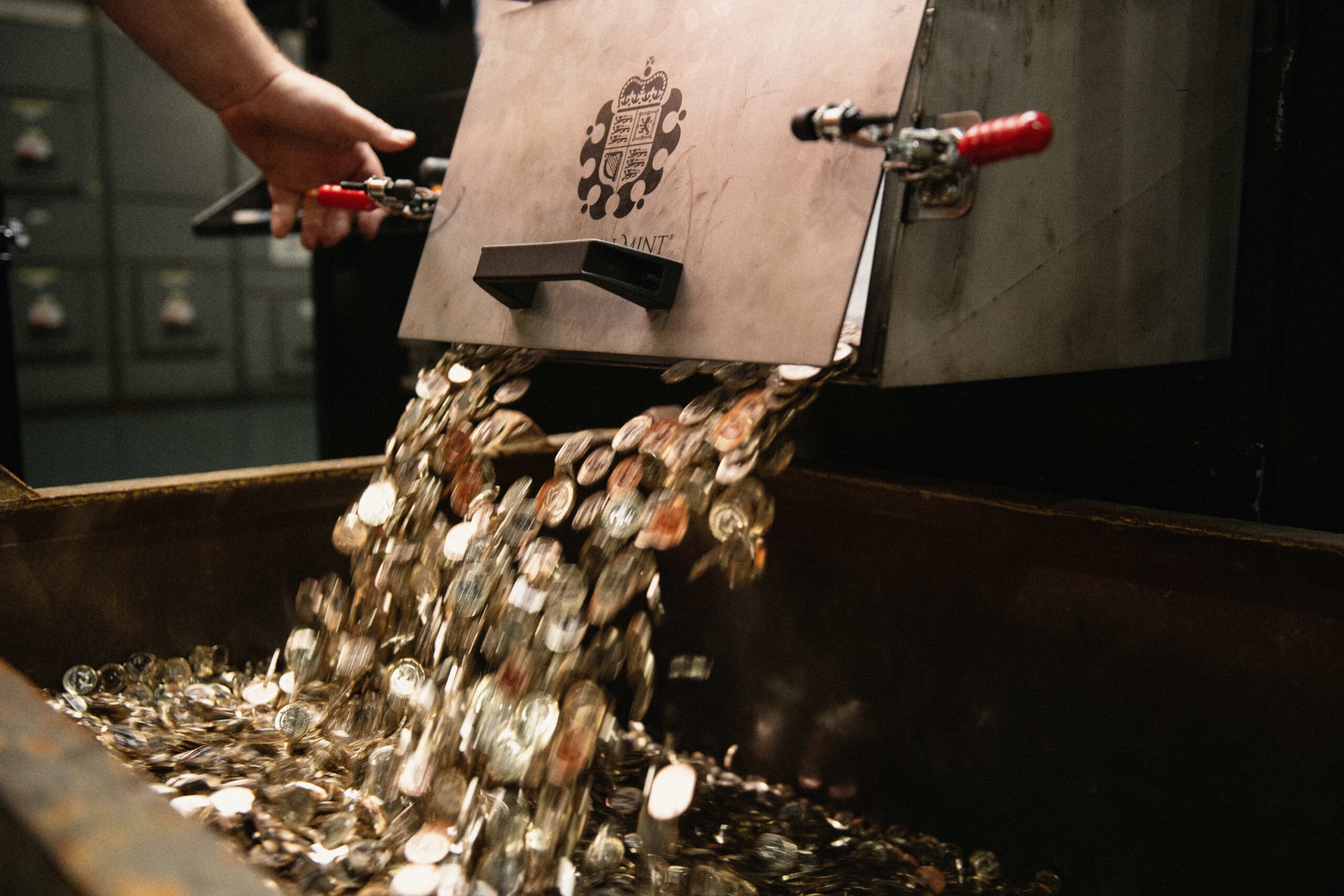 The Royal Mint said the dual release of 23 million Queen coins alongside the King’s £1 coins was a pivotal moment in British coinage history.