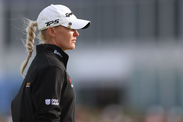 England’s Charley Hull during her final round at the Women's Open