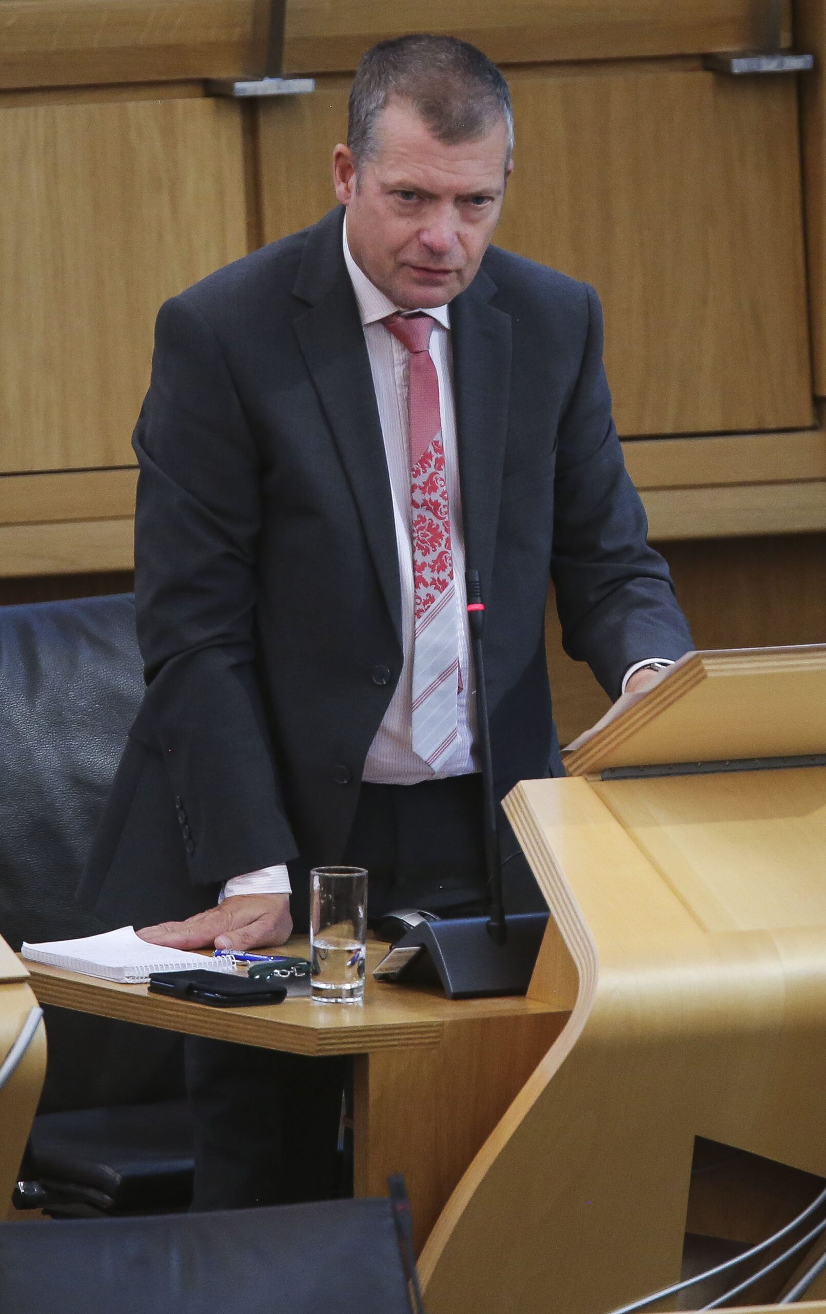 Graham Simpson has defected to Reform from the Scottish Tories (Fraser Bremner/PA)