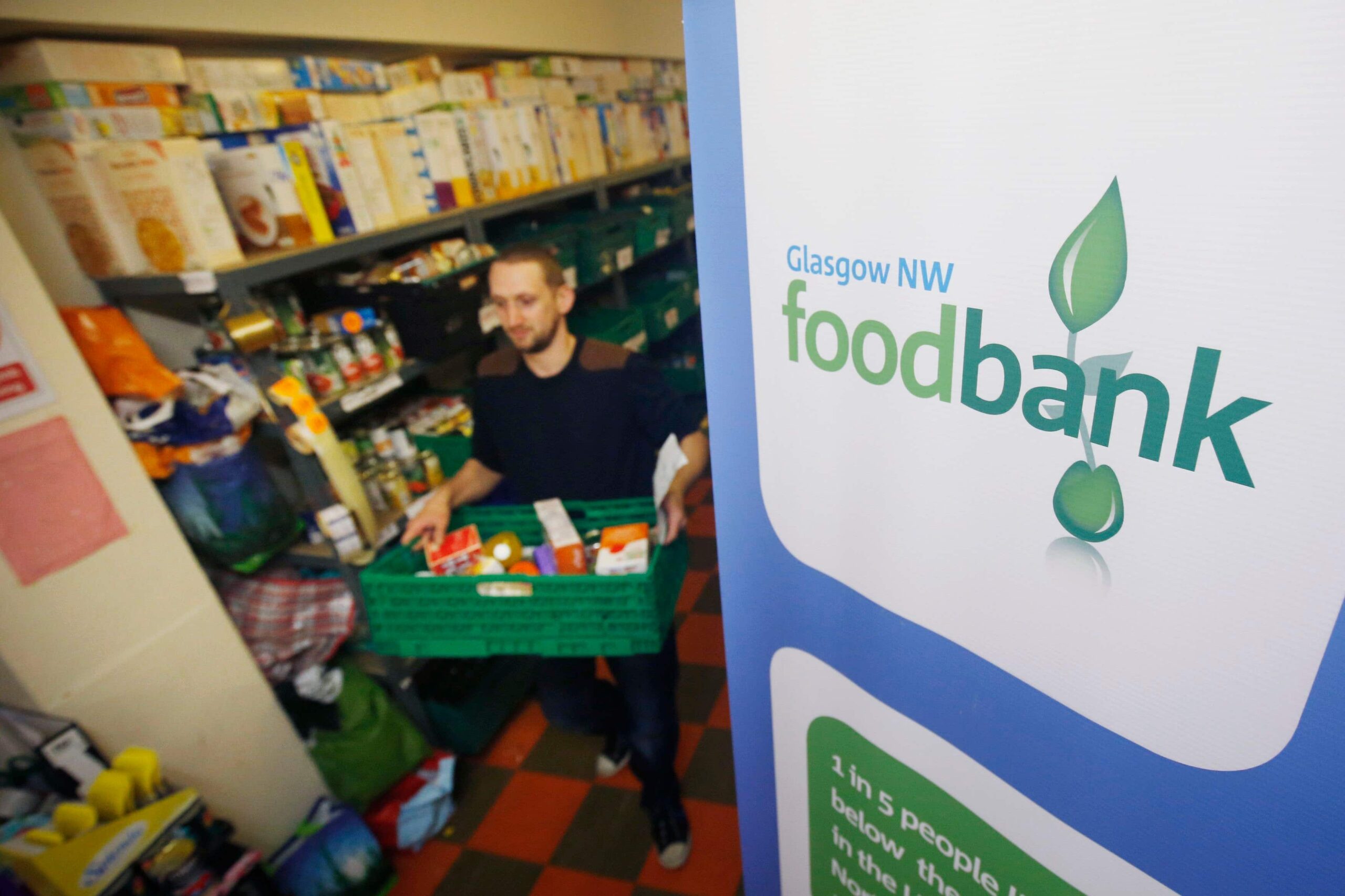 The Trussell Trust says 9.3 million people, including one in five children, are facing hunger in the UK (Danny Lawson/PA)