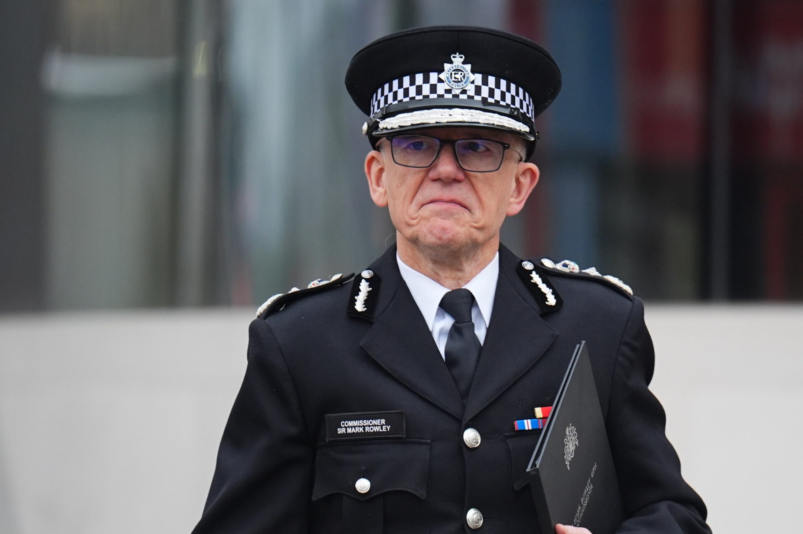 Metropolitan Police Commissioner Sir Mark Rowley