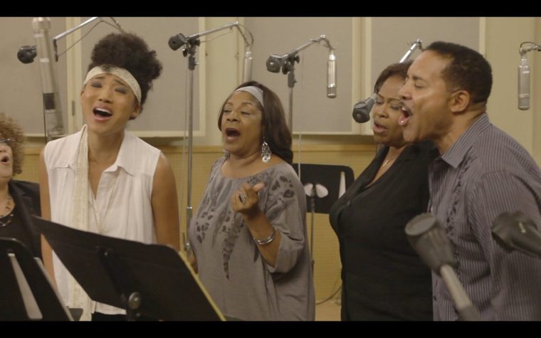 Film, 'Twenty Feet From Stardom', (2014) Merry Clayton (centre)