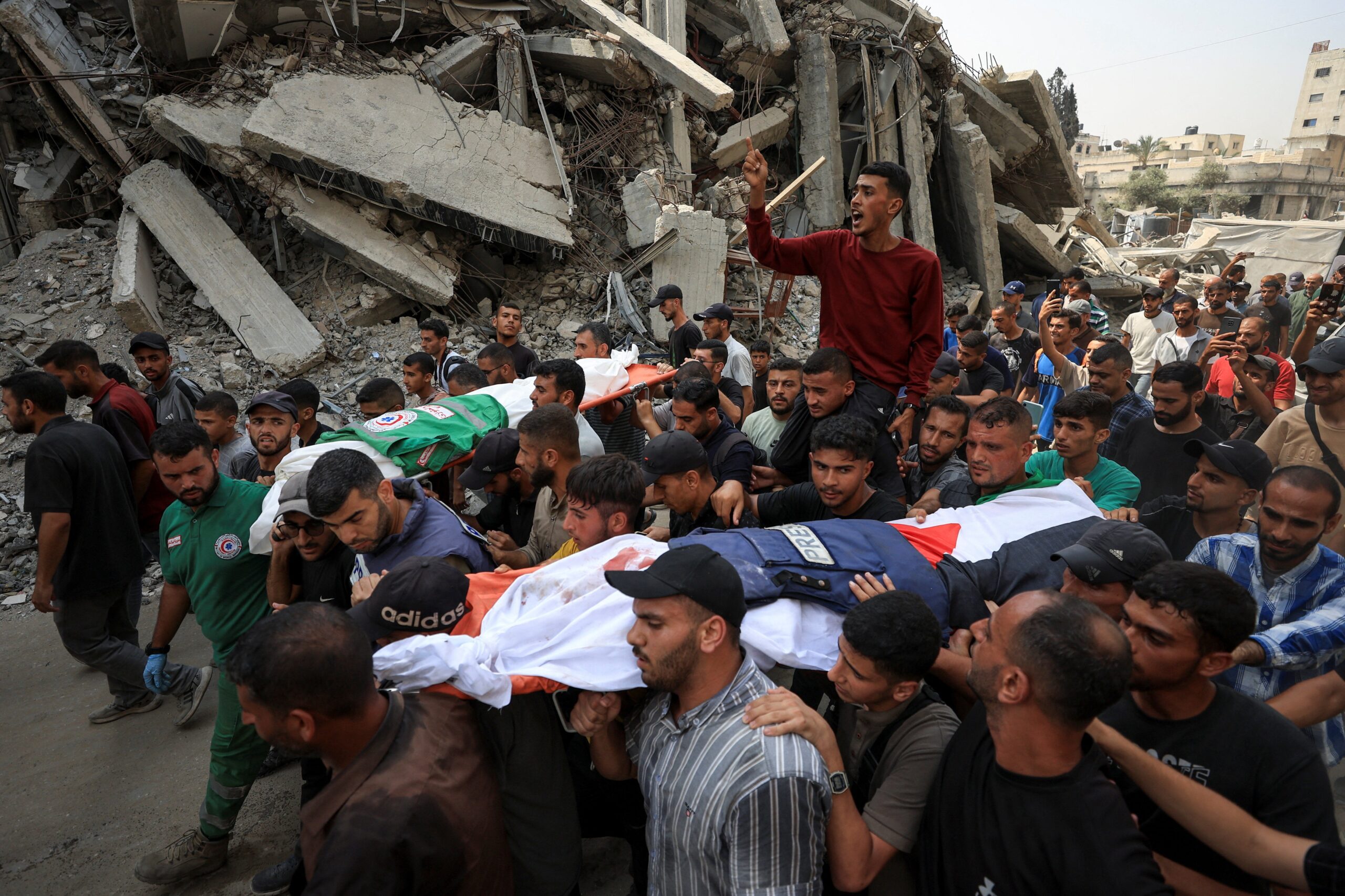 International leaders have condemned recent killings of journalists in Gaza