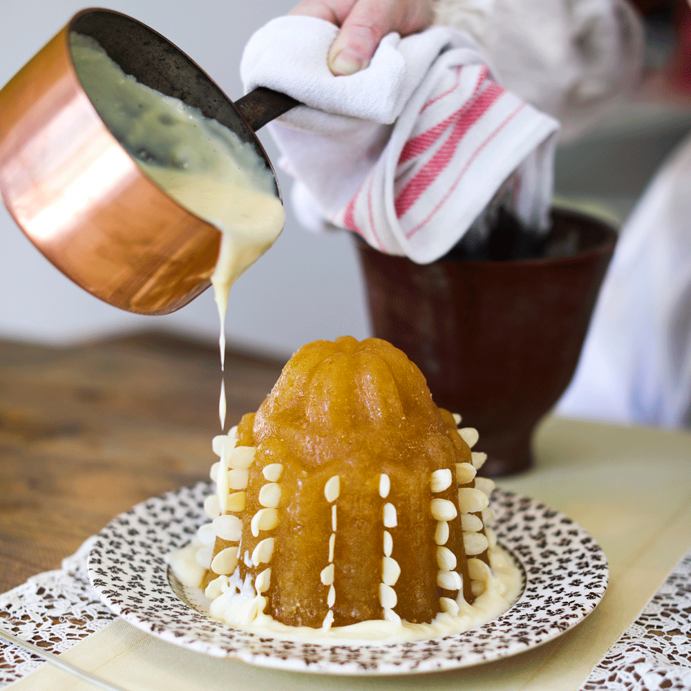 Gateau aux pommes - a favourite Victorian recipe.