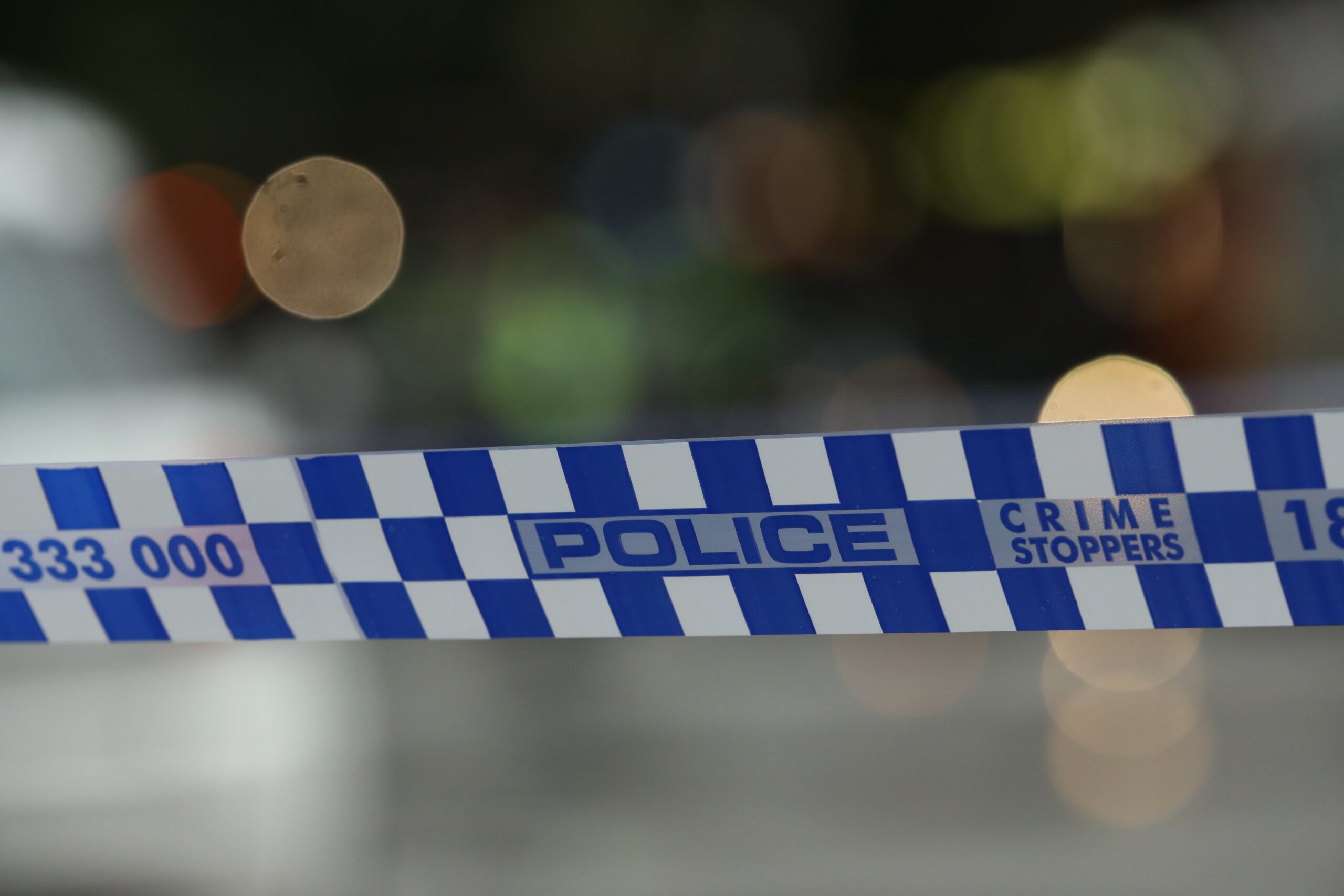 File image: Large numbers of Victoria police have descended on the scene