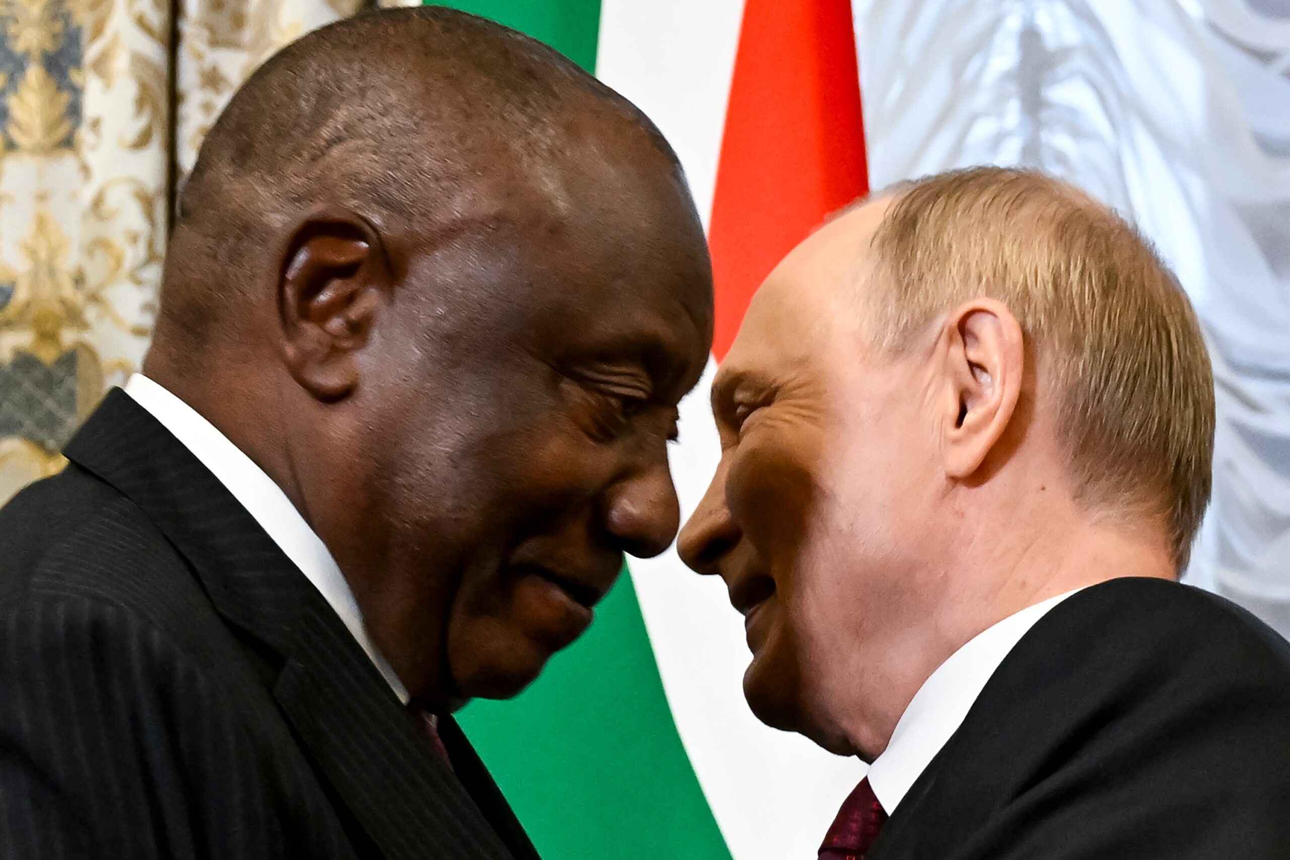 Ramaphosa and Putin