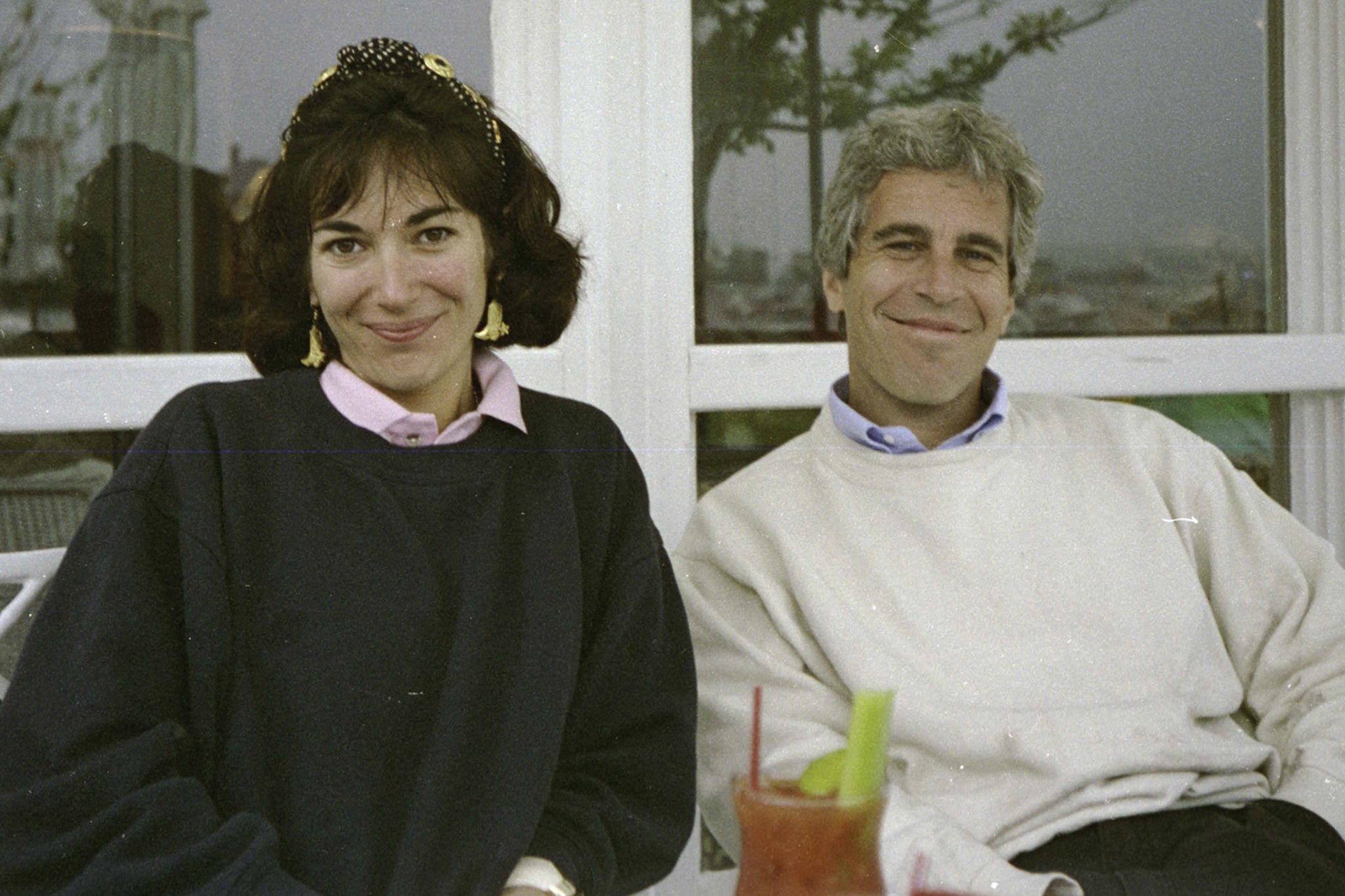 Virginia Giuffre said she was introduced to Jeffrey Epstein (right) by Ghislaine Maxwell (left)