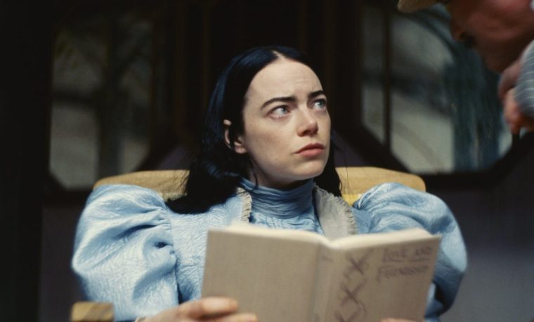 Emma Stone in unhinged steampunk morality fable 'Poor Things', in a role that won her an Oscar last year. She began her career in gentle comedy (Photo: Searchlight Pictures/PA)
