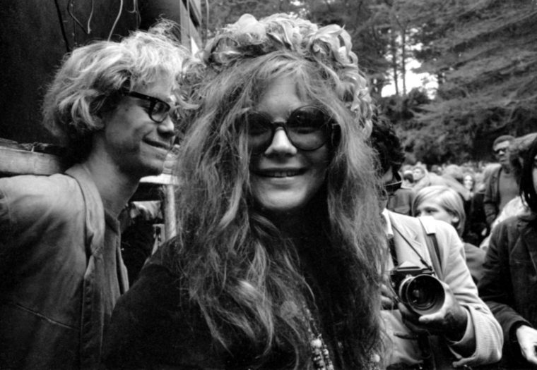 SAN FRANCISCO - JANUARY 1: Janis Joplin and Big Brother & The Holding Company perform at the New Year's Wail in Golden Gate Park on January 1, 1967 in San Francisco, California. (Photo by Malcolm Lubliner/Michael Ochs Archives/Getty Images)