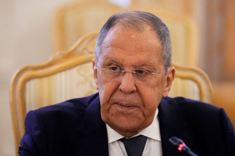 Russia's Foreign Minister Sergei Lavrov attends a meeting with India's Foreign Minister Subrahmanyam Jaishankar at Zinaida Morozova's Mansion in Moscow, Russia August 21, 2025. Alexander Zemlianichenko/Pool via REUTERS