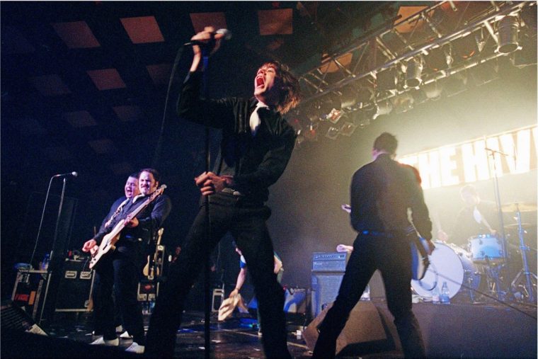 The Hives performing at Barrowland Glasgow in 2002 (Photo: Ross Gilmore/Redferns)
