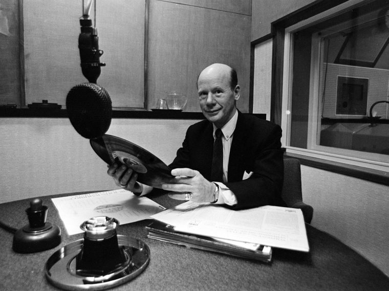 Roy Plomley, the first presenter of 'Desert Island Discs', pictured in 1967 (Photo: Daily Herald/ Mirrorpix /Getty)
