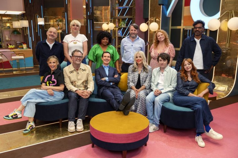 Last One Laughing Season 2 line-up TV still Prime Video Provided by nikich@amazon.co.uk