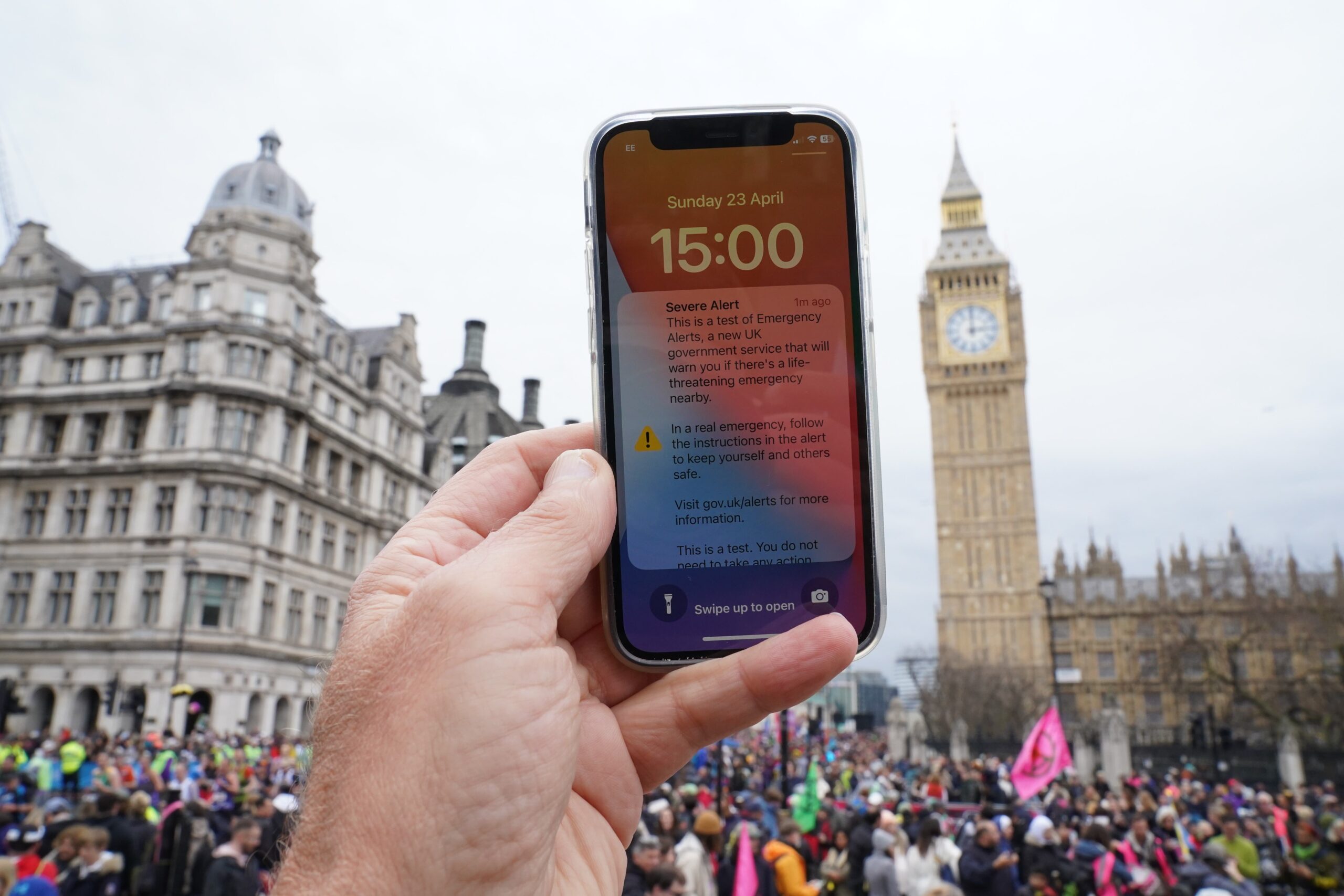 A test of a new public alert system will take place in September