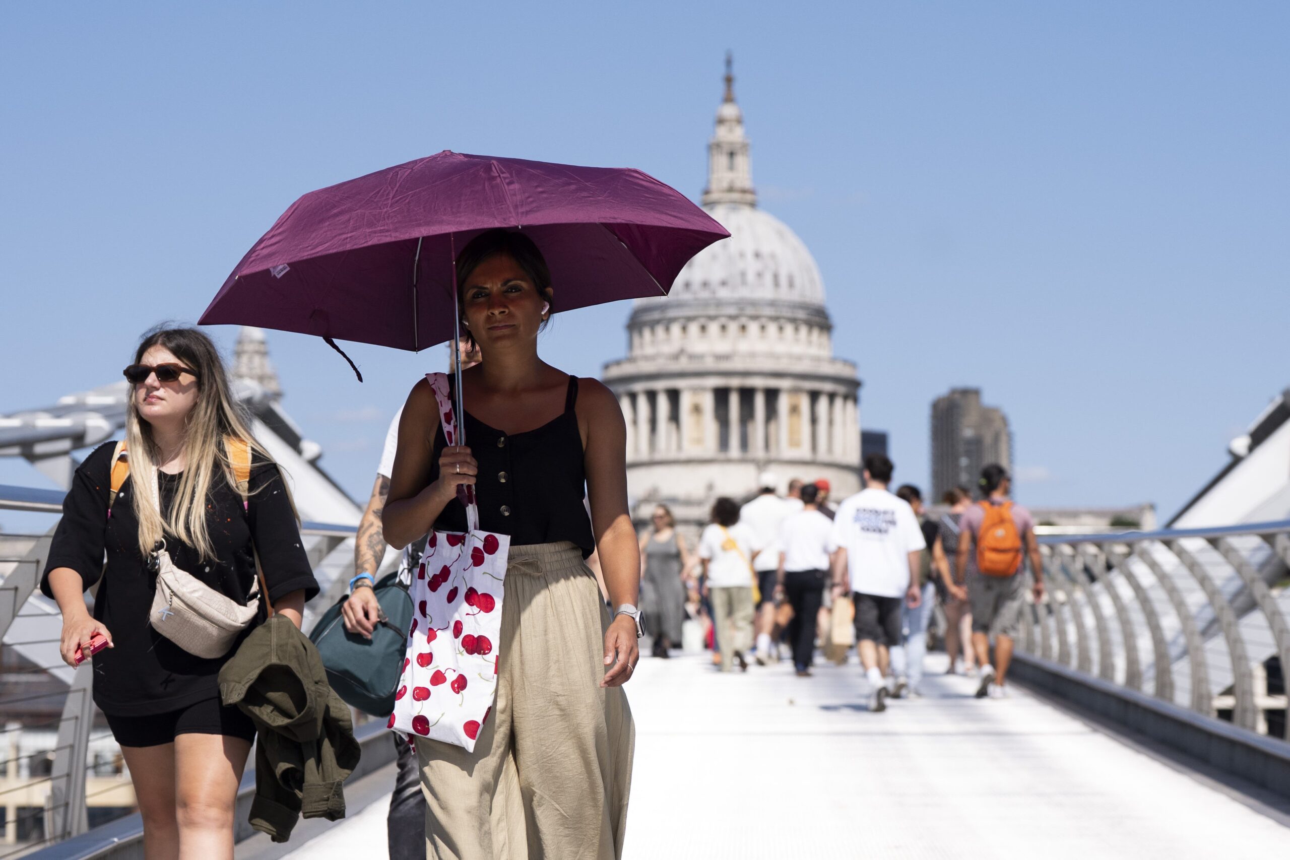 Parts of the UK have been hit by four heatwaves this summer