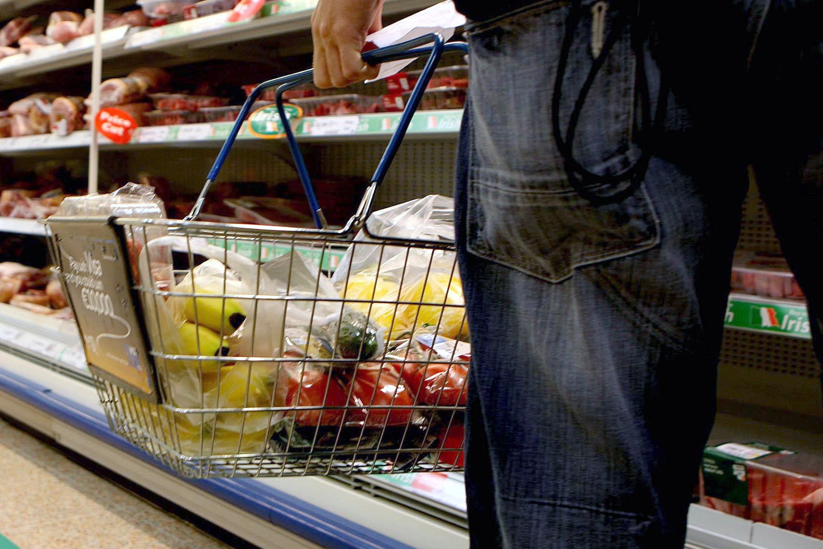 Food prices are now 4% higher than a year ago according to the British Retail Consortium (PA)