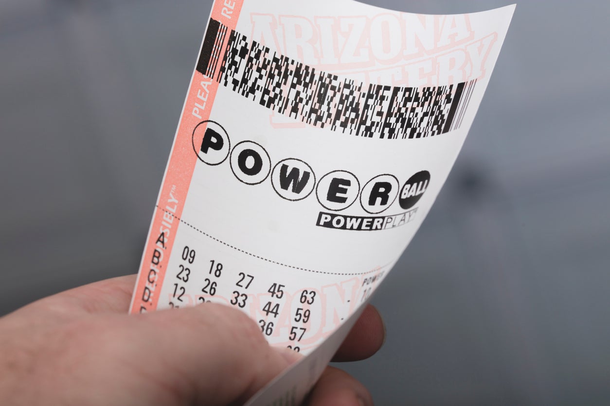 The Powerball jackpot for Monday was $750 million, though the odds of winning are one in 292 million.