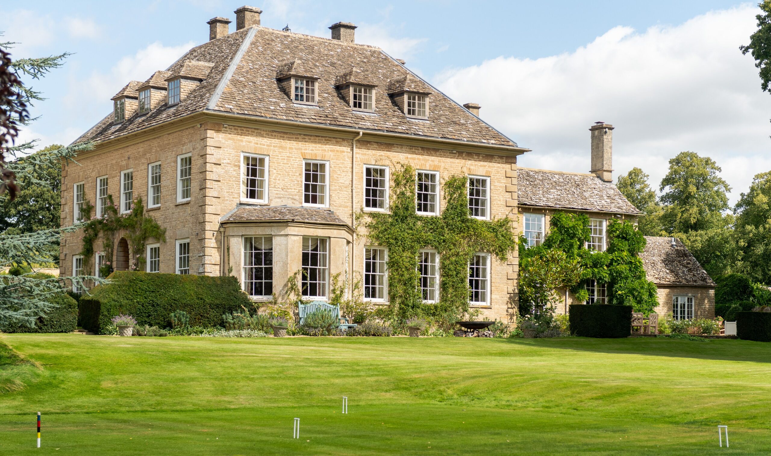 The US vice president is spending his summer holidays in an £8,000 per week award-winning home in the hamlet of Dean, near Chipping Norton, Oxfordshire.