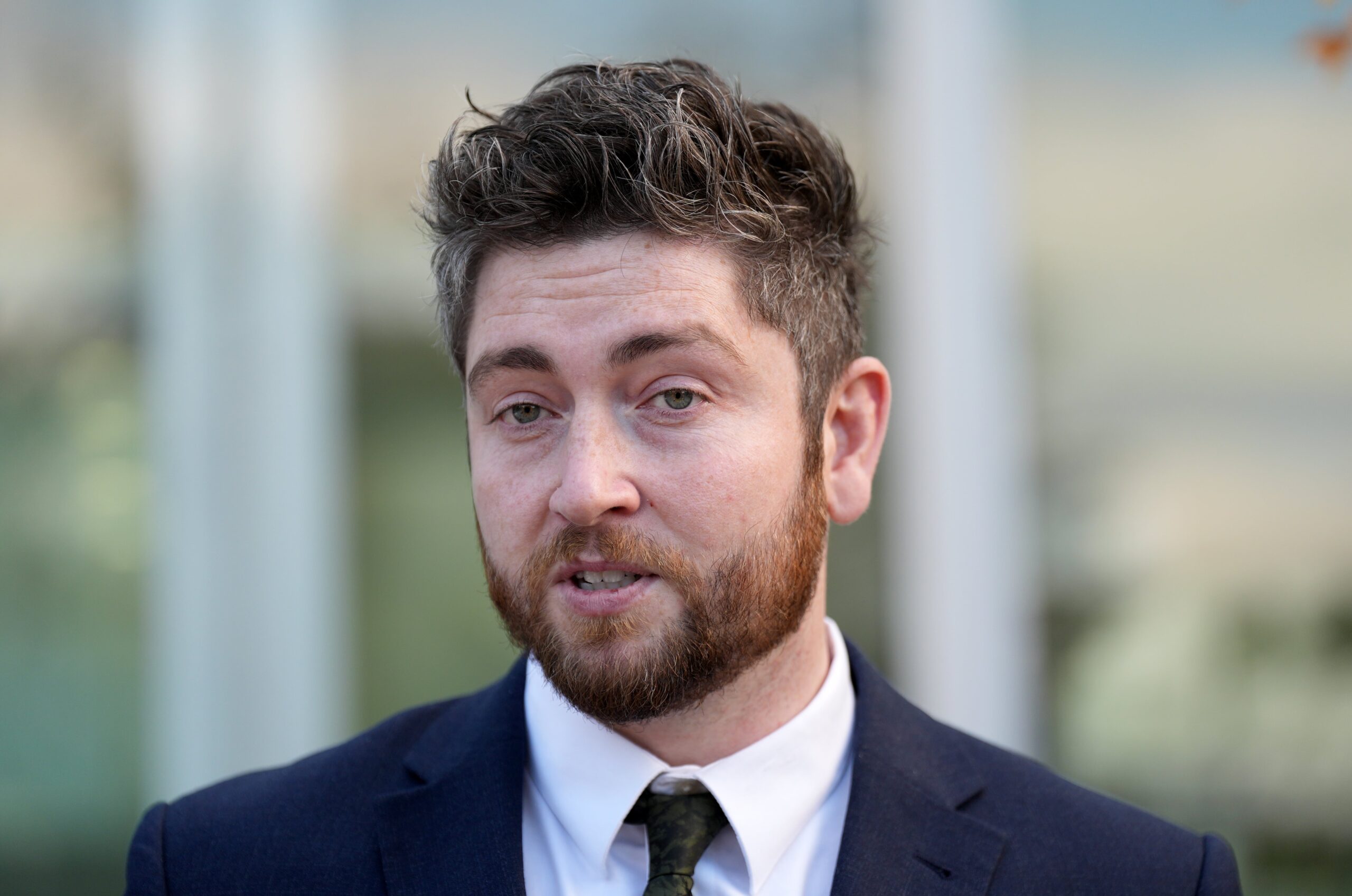 Gareth Sheridan announced the end of his bid to become a candidate