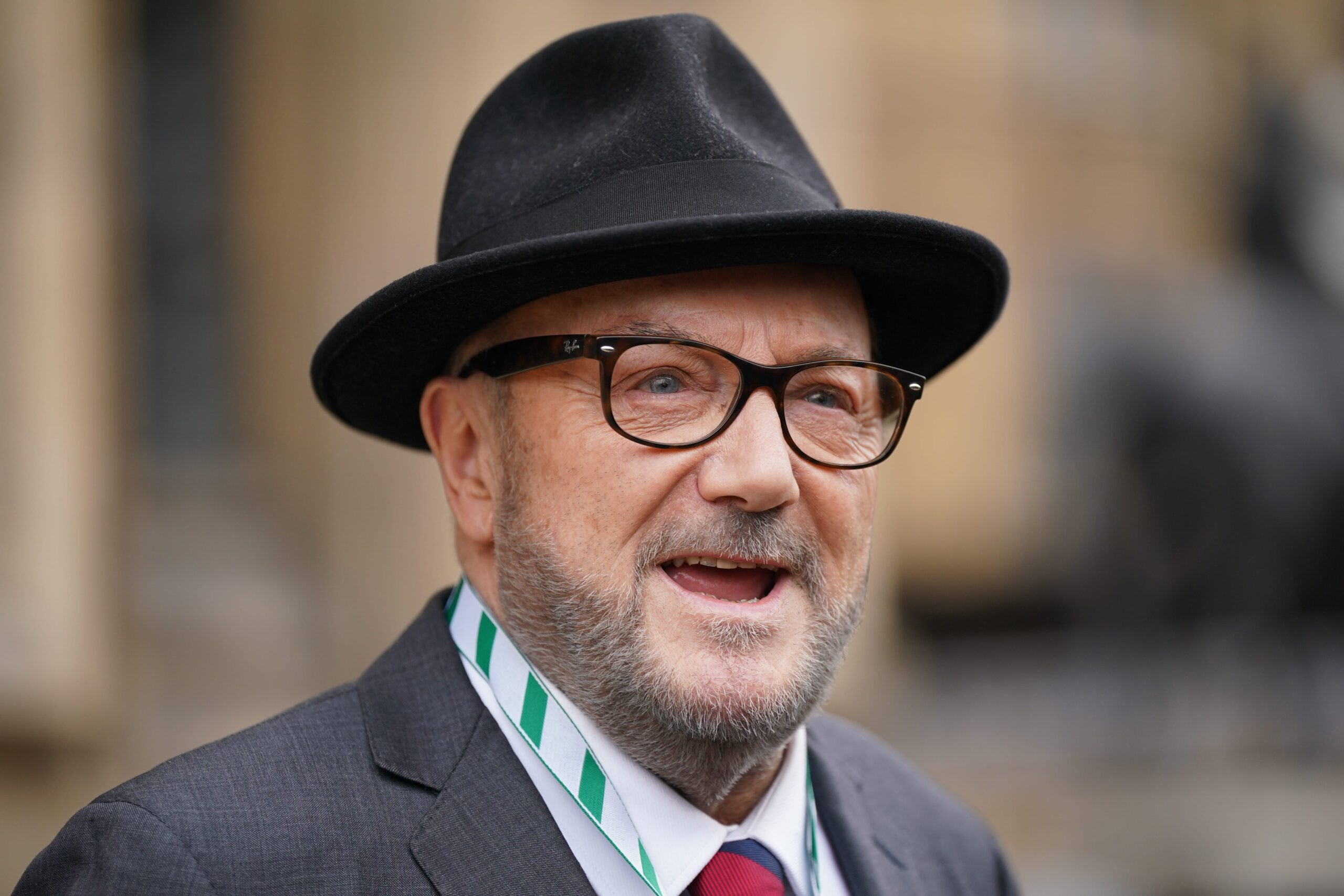 George Galloway was detained after returning from a trip to Moscow