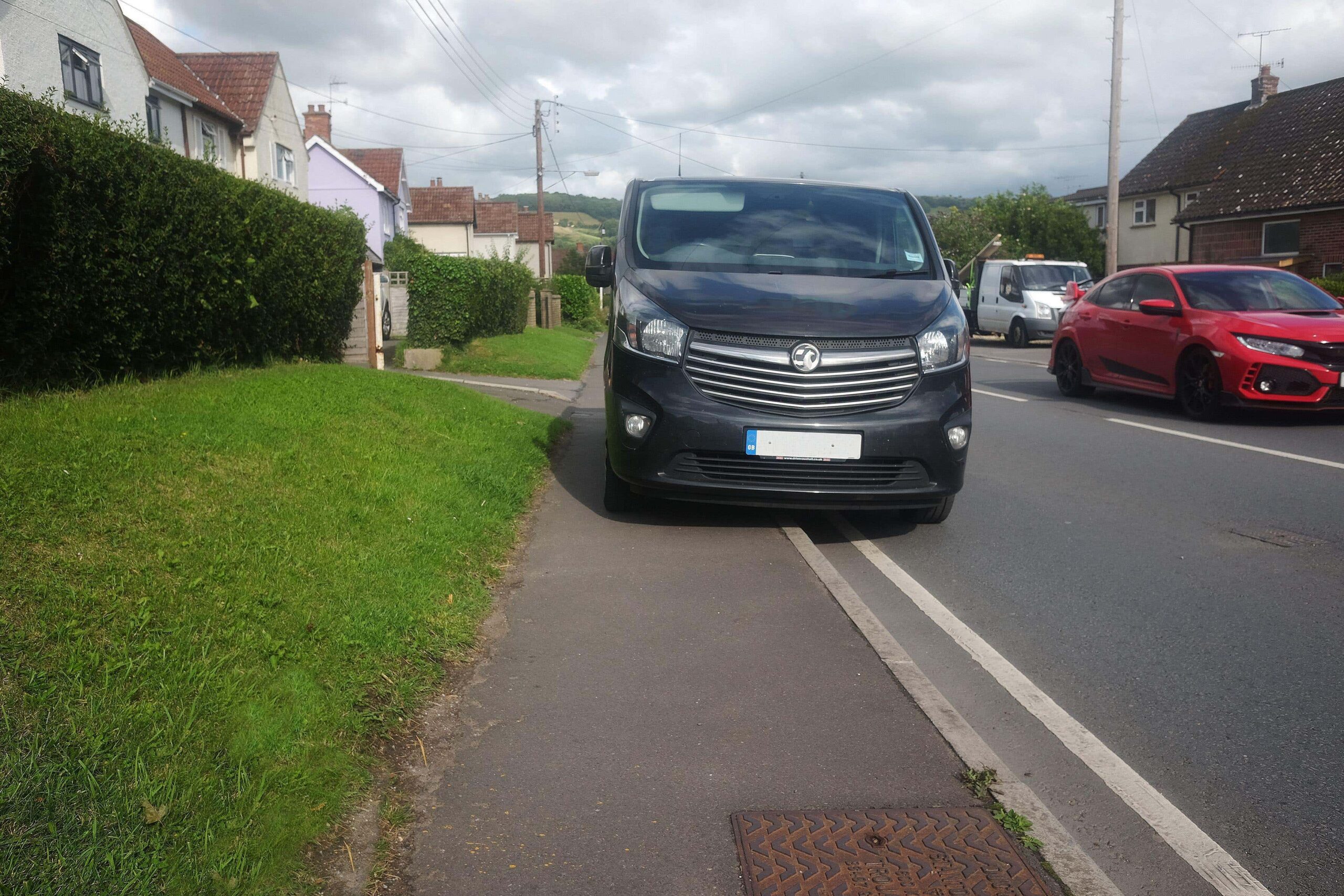 84 per cent of respondents said pavement parking creates safety risks for pedestrians