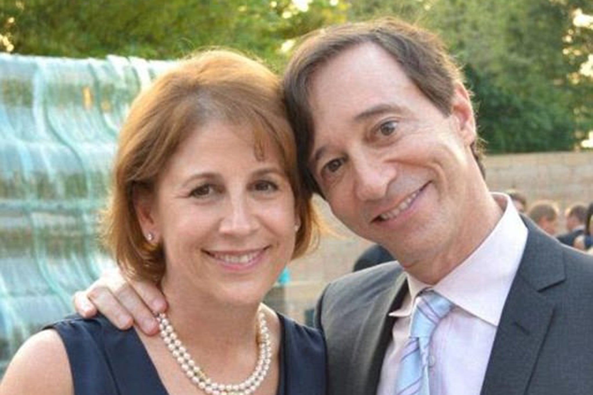 New York City financier Howard Rubin, 70, pictured with his wife Mary Henry, has been arrested on sex trafficking charges