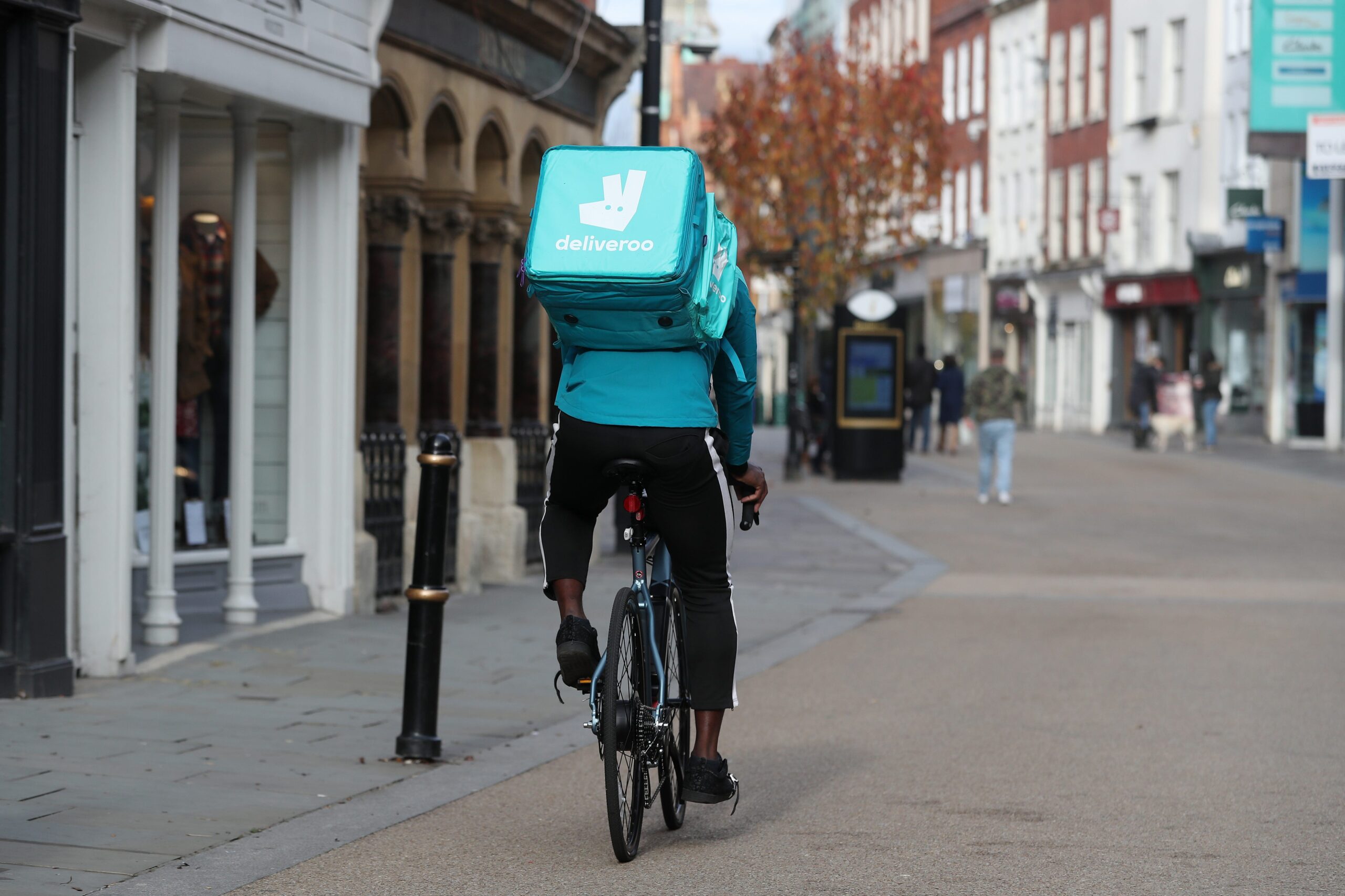 Shoppers saw significant mark-ups when ordering through apps such as Deliveroo (David Davies/PA)