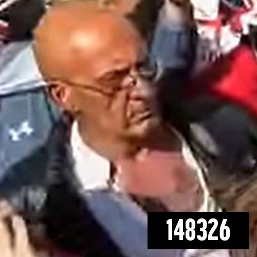 One of the 18 people the Metropolitan Police is trying to trace (Metropolitan Police/PA)