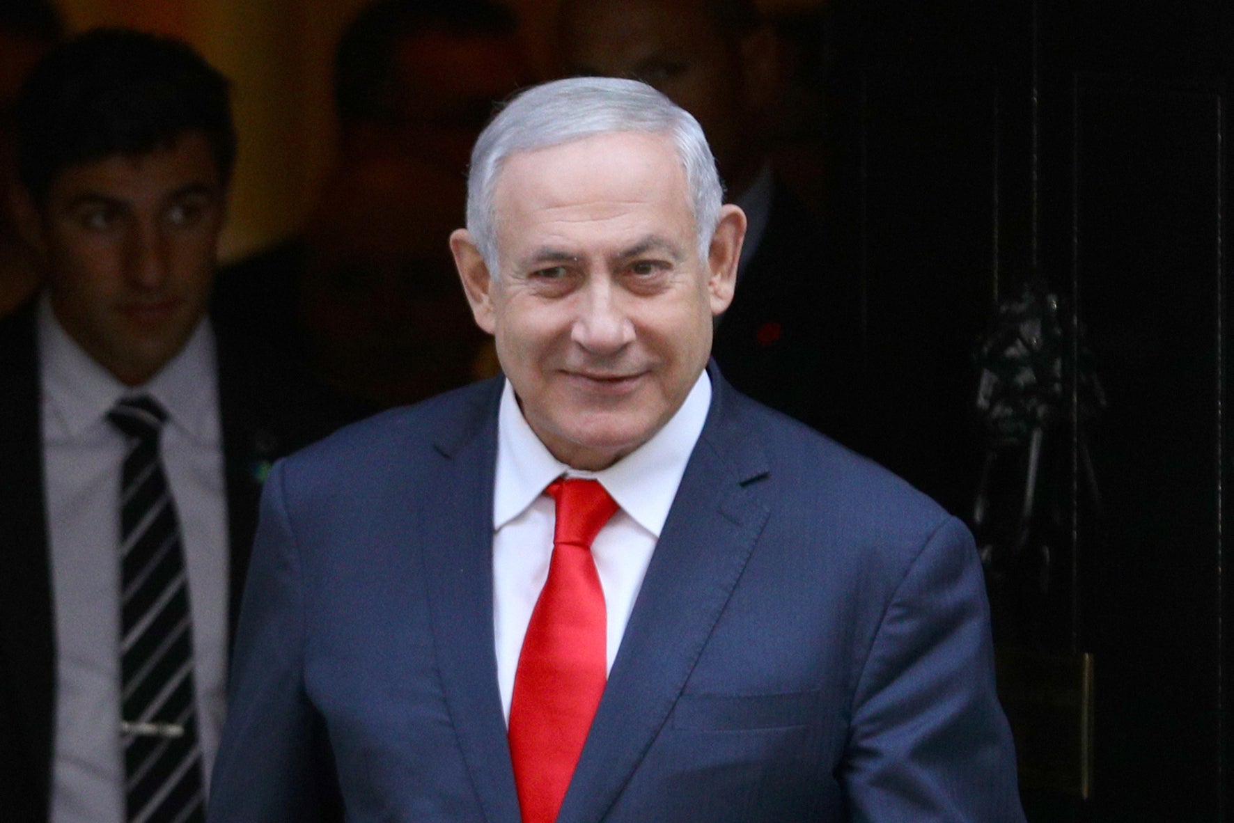 Israeli Prime Minister Benjamin Netanyahu hailed the plan as a ‘critical step’ (Aaran Chown/ PA credit)