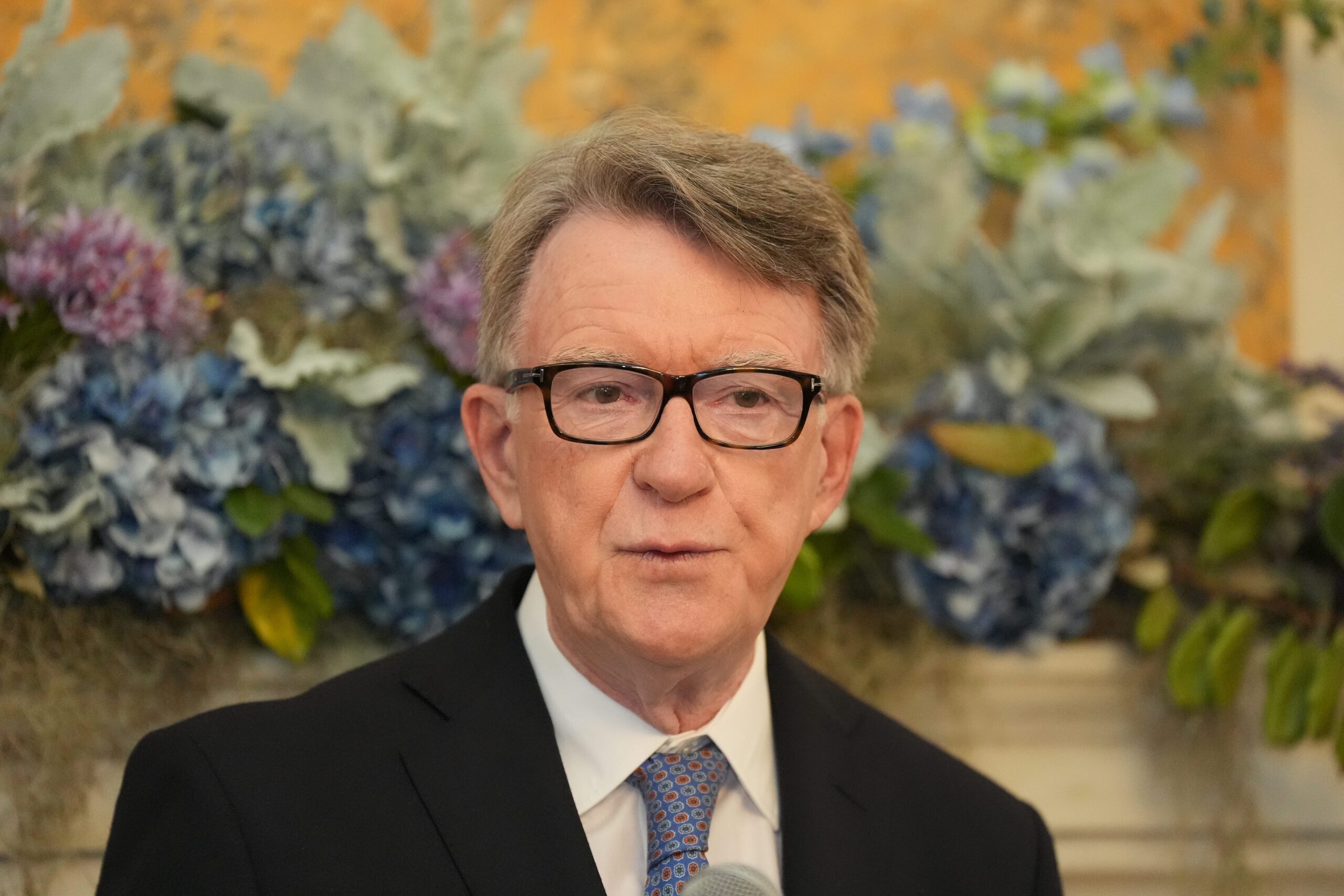 The prime minister initially said he has ‘confidence’ in Lord Mandelson (Niall Carson/PA)