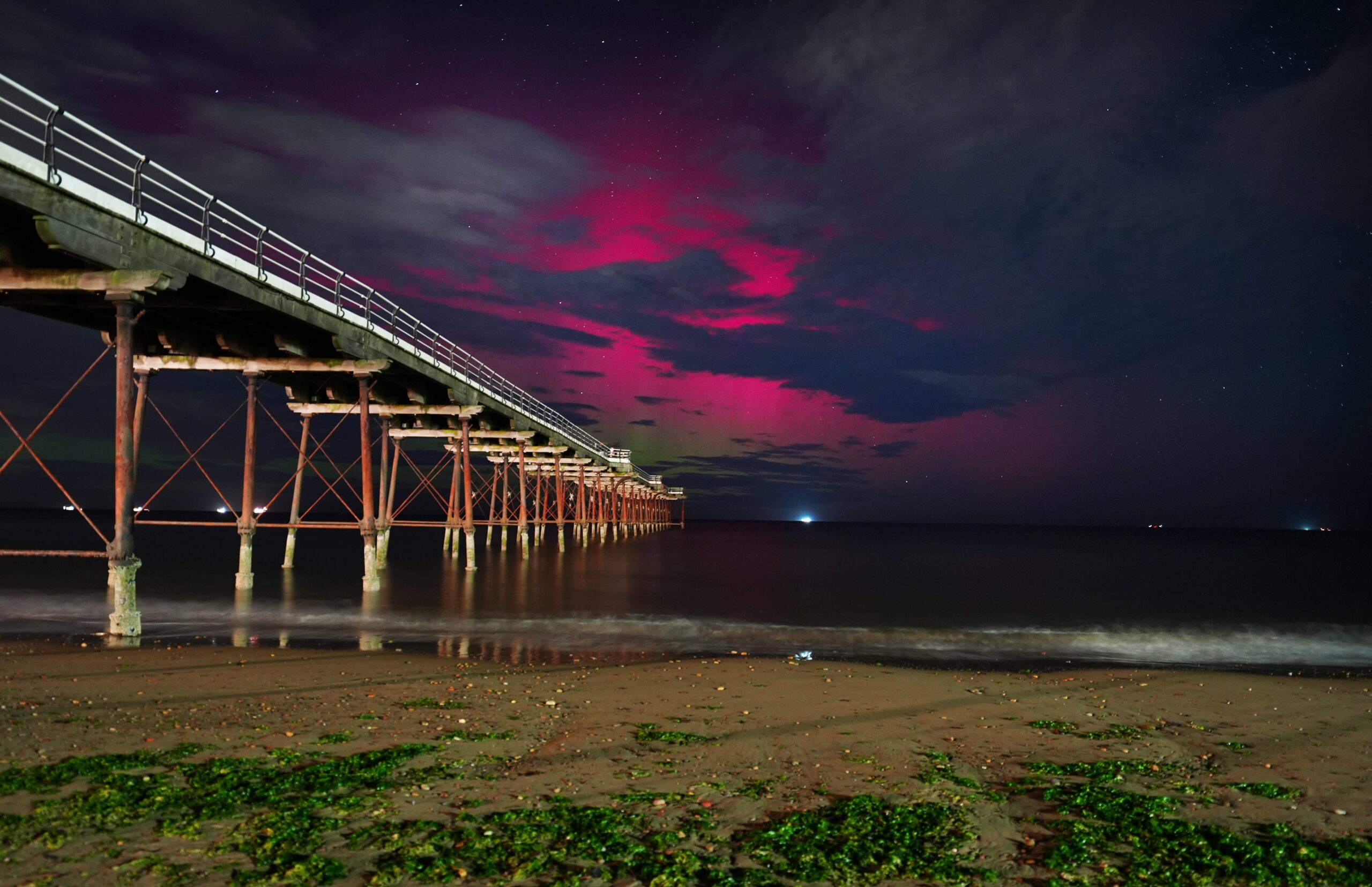 The Northern Lights can be seen through a camera lens if not visible to the human eye