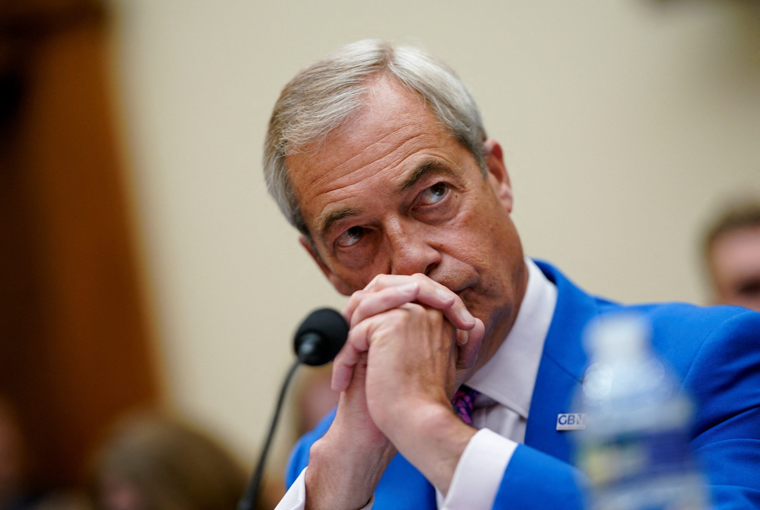 Nigel Farage appeared in front of the US House Judiciary Committee