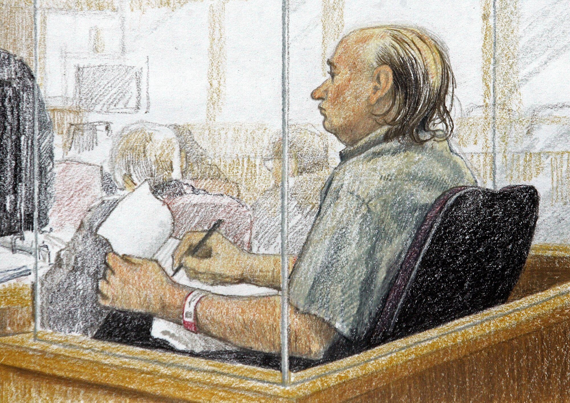 An inmate who brutally murdered notorious Canadian serial killer Robert Pickton (pictured) with a broken broom handle in prison has revealed his motives