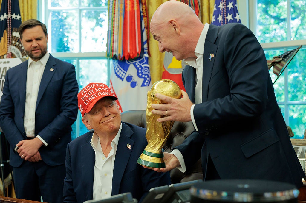Mr Trump was specifically questioned about games in Seattle and San Francisco for the 2026 World Cup