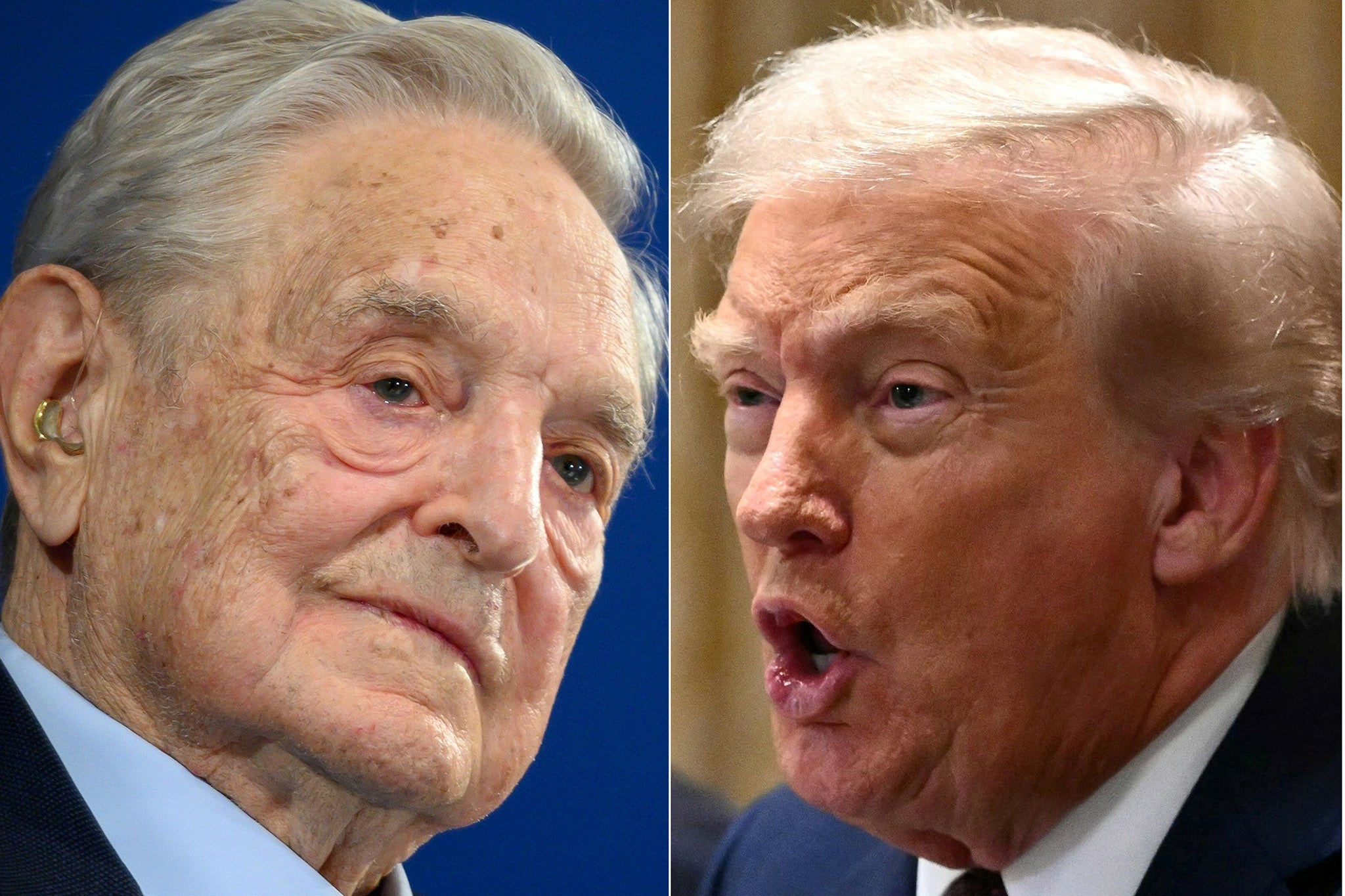 Donald Trump says the philanthropist George Soros ‘should be in jail’