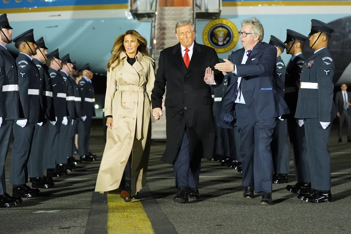 Watch Donald Trump UK state visit live as US president to meet King at