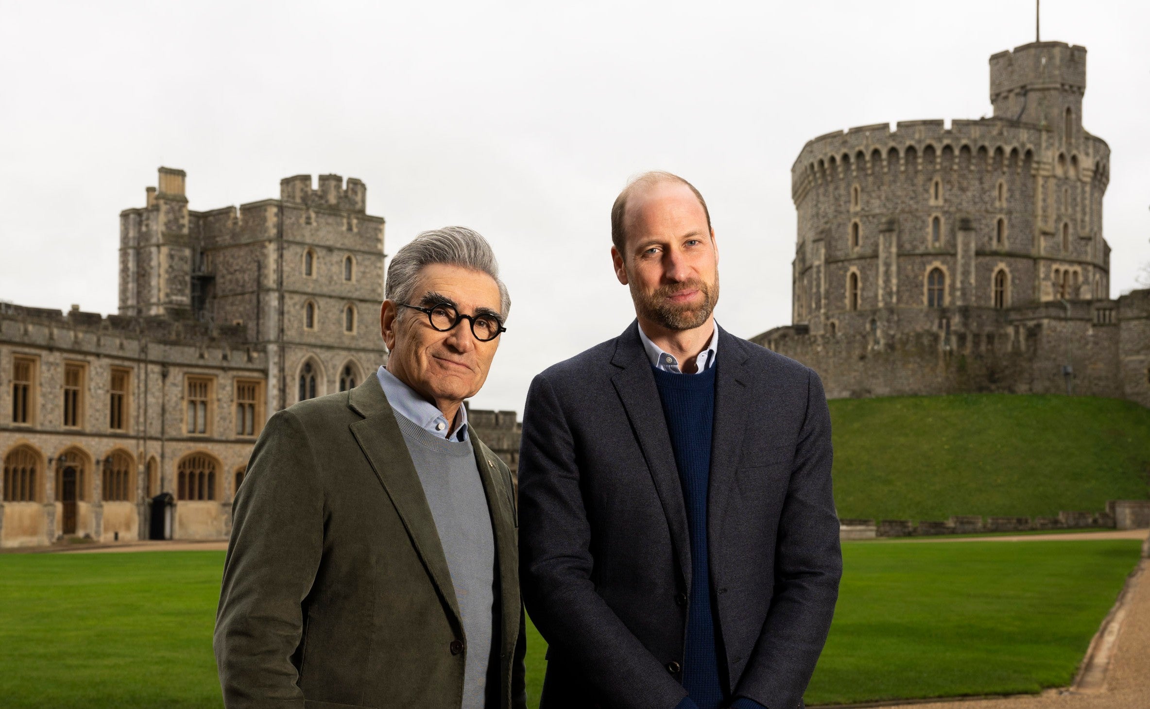 William invited Levy to Windsor Palace when he was filming in the UK