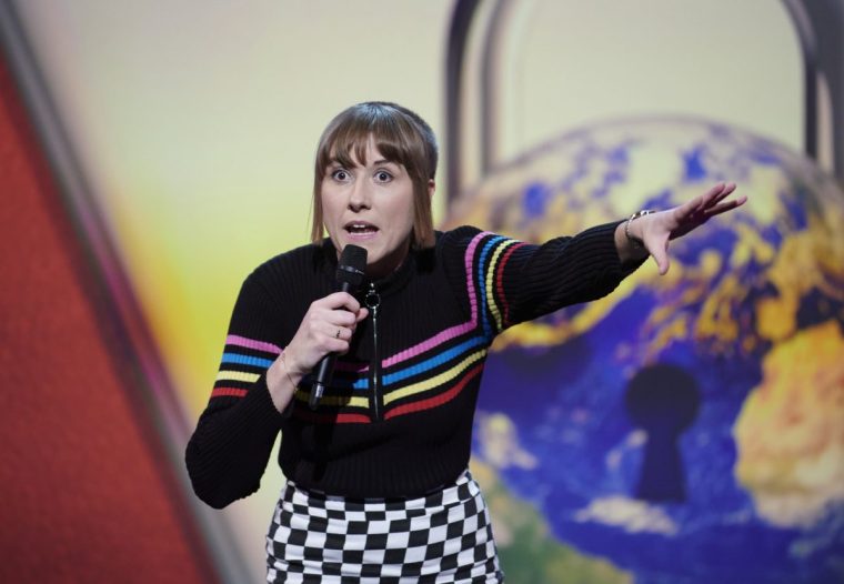 RX3 MTW19 Maisie Adam Mock the Week Season 19, Episode 3 TV still Dave Image from UKTV