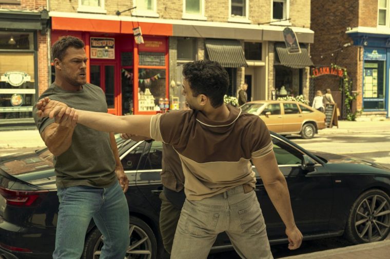 Alan Ritchson (Jack Reacher) Reacher Season 3 TV still Prime Video
