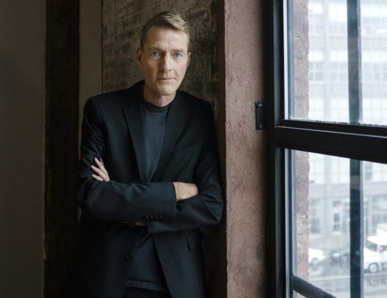 05/05/2017- Brooklyn, NY: Author Lee Child photographed for Random House at Ruby Bird studio NY. Lee Child ? Axel Dupeux Provided by PIrwin@penguinrandomhouse.co.uk
