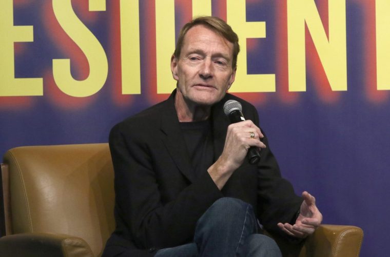 NEW YORK, NY - NOVEMBER 05: Author Lee Child in conversation with President Bill Clinton at Barnes & Noble Union Square on November 5, 2018 in New York City. (Photo by Jim Spellman/Getty Images)