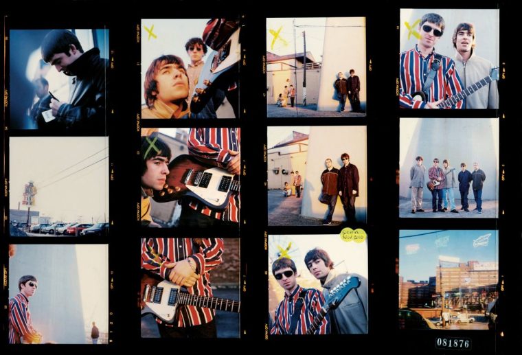 Jill Furmanovsky's contact sheet of photos taken in Detroit and in Cleveland Ohio in March 1995 (Photo: Jill Furmanovsky)